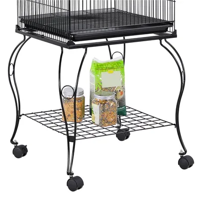 Yaheetech Cage à Oiseaux sur Roulettes Yaheetech Cage à Oiseaux sur Roulettes
