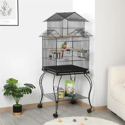 Vogelkäfig wellensittich Vogelvoliere Vogelbauer Vogelhaus mit Sitzstangen