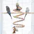 Yaheetech Cage à Oiseaux Décorative en Métal Yaheetech Cage à Oiseaux Décorative en Métal