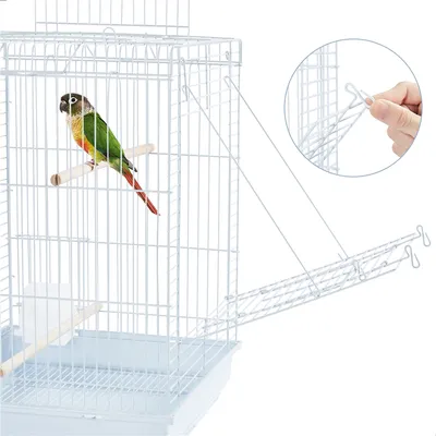 Yaheetech Cage à Oiseaux Décorative en Métal