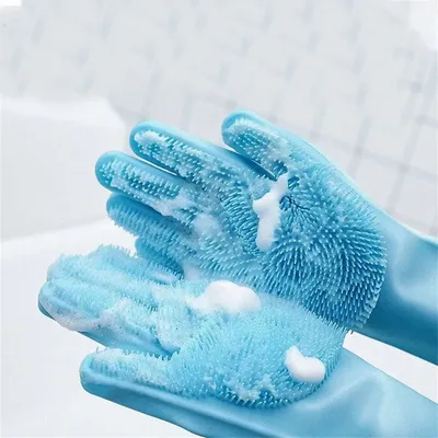 CoolPetGear Gants de massage et de bain