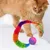 MCBOSON Jouet Ball en caoutchouc pour chat