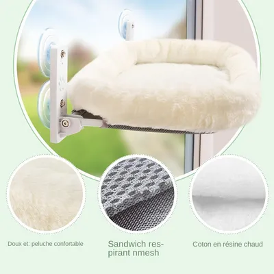 MCBOSON Hamac pour chat 30*52CM