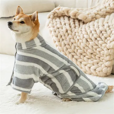 CoolPetGear Serviette de laine de corail pour chien