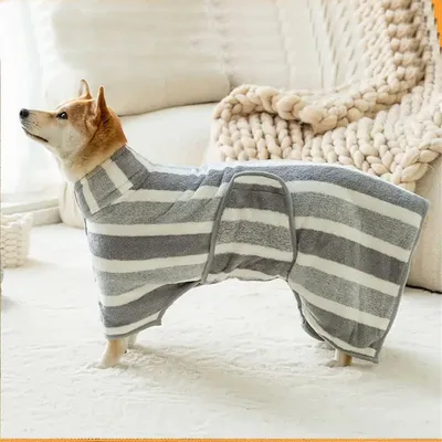 CoolPetGear Serviette de laine de corail pour chien