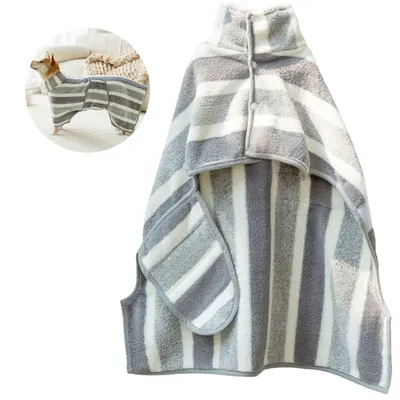 CoolPetGear Serviette de laine de corail pour chien CoolPetGear Serviette de laine de corail pour chien