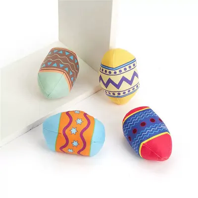 CoolPetGear Jouet en peluche pour chien en forme d'œuf