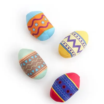 CoolPetGear Jouet en peluche pour chien en forme d'œuf