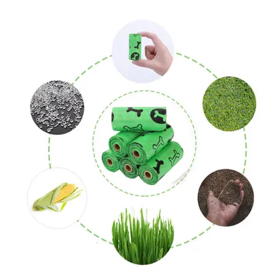 CoolPetGear Sacs à excréments biodégradables