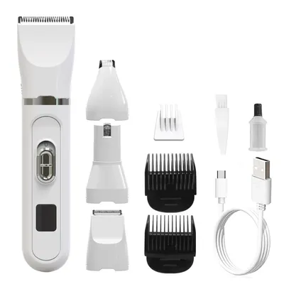 CoolPetGear Kit de soins 4 en 1 pour chats et chiens