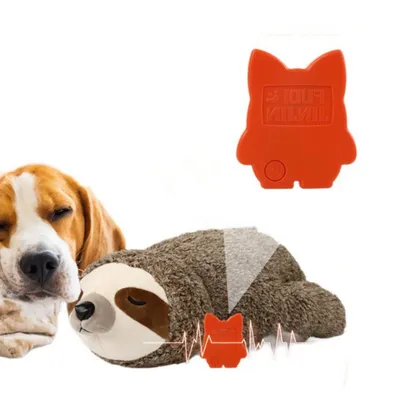 MCBOSON  Peluche paresseux pour chien