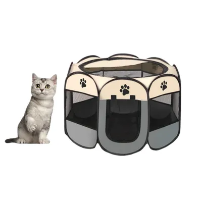 CoolPetGear Parc portable pour chats et chiens