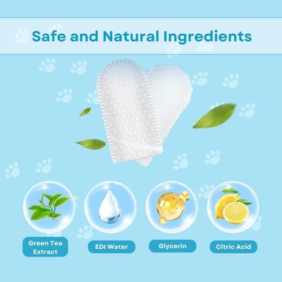 Lingettes nettoyantes pour les oreilles de chien et chat