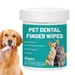 Lingettes nettoyantes dentaires pour chien et chat