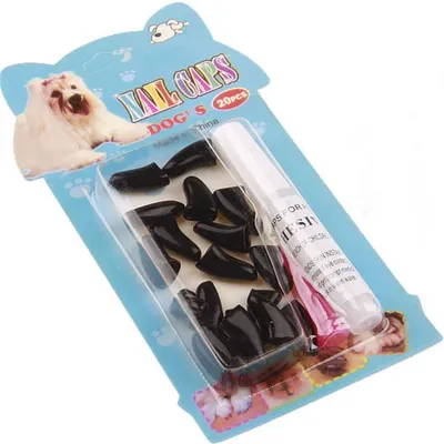 CoolPetGear Bouchons à ongles pour chien anti - griffes