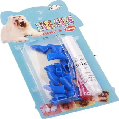 CoolPetGear Bouchons à ongles pour chien anti - griffes