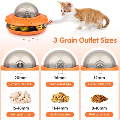 CoolPetGear Distributeur alimentaire interactif pour chats