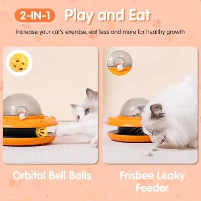 CoolPetGear Distributeur alimentaire interactif pour chats