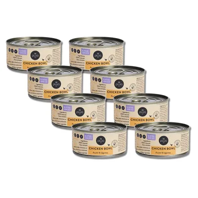 PUJA Premium nourriture pour chats 8x100g - riche en poulet et en vitamines PUJA Premium nourriture pour chats 8x100g - riche en poulet et en vitamines