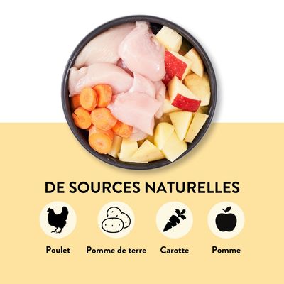 PUJA Premium nourriture pour chats 8x100g - riche en poulet et en vitamines