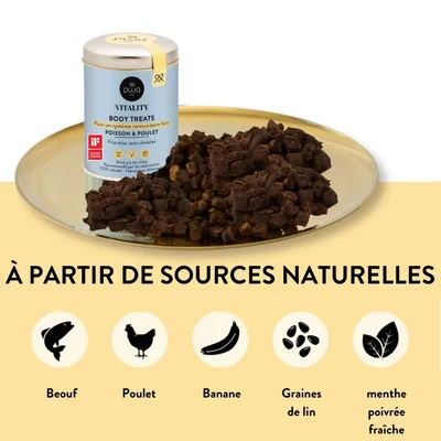 PUJA 3x friandises pour chats pour renforcer le système immunitaire