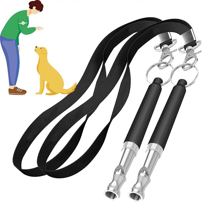 MCBOSON 2 Hunde-Trainingspfeifen