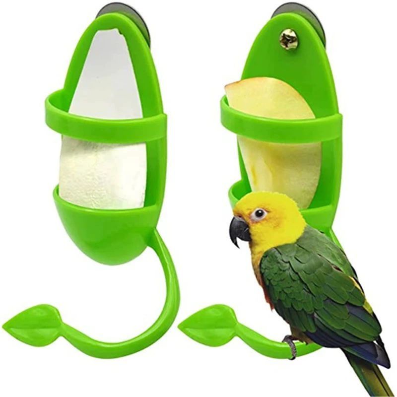 MCBOSON 2-teiliges Vogelfutterhaus