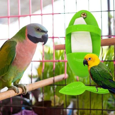 MCBOSON 2-teiliges Vogelfutterhaus
