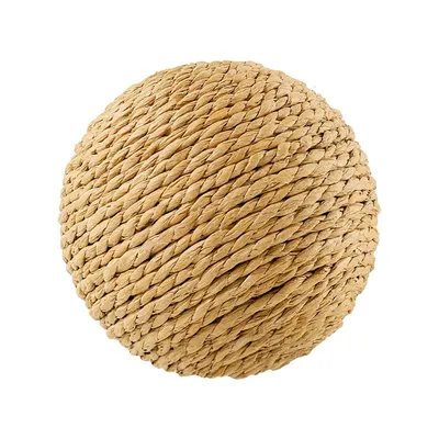 MCBOSON Balle jouet en sisal pour chats