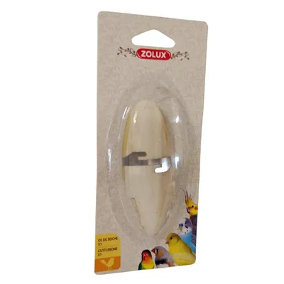 zolux - Os de seiche  11.5 cm avec support pour oiseaux