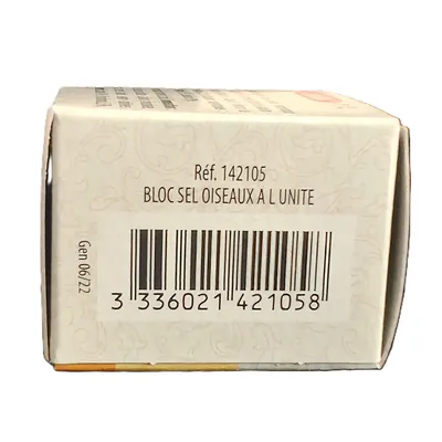 zolux - Bloc minéral 90 g pour oiseau domestique