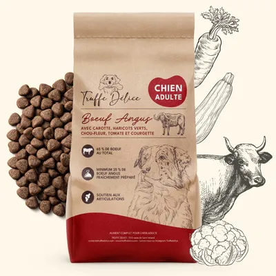 Truffe Délice Croquettes chien adulte - Bœuf Angus