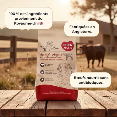 TRUFFE DÉLICE Croquettes chien adulte - Bœuf Angus
