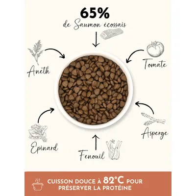 Truffe Délice Croquettes chiot - Saumon d’Écosse