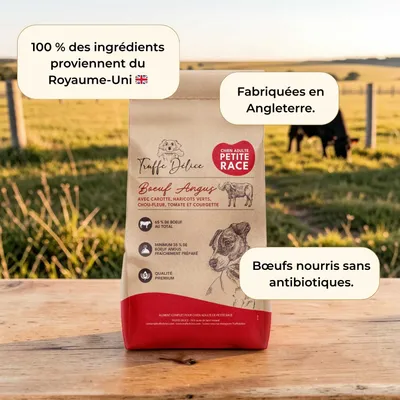 Truffe Délice Croquettes petit chien adulte - Bœuf Angus