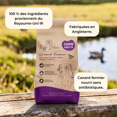 TRUFFE DÉLICE Croquettes chien adulte - Canard Fermier TRUFFE DÉLICE Croquettes chien adulte - Canard Fermier