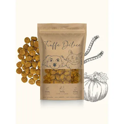 Friandises vers de farine & citrouille