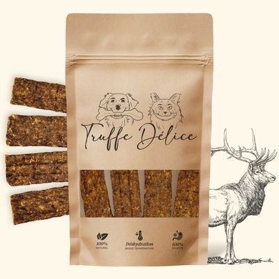 TRUFFE DÉLICE Lamelles de cerf 100 gr