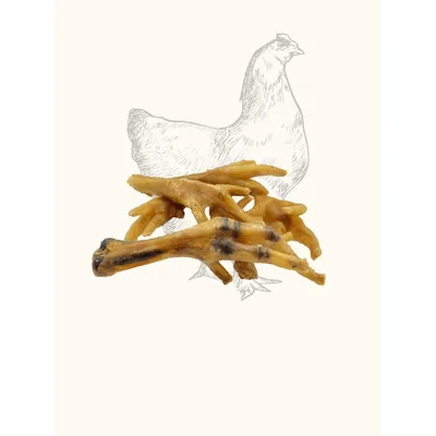 Pattes de poulet séchées