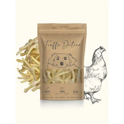 Pattes de poulet soufflées Pattes de poulet soufflées