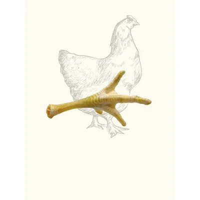 Pattes de poulet soufflées