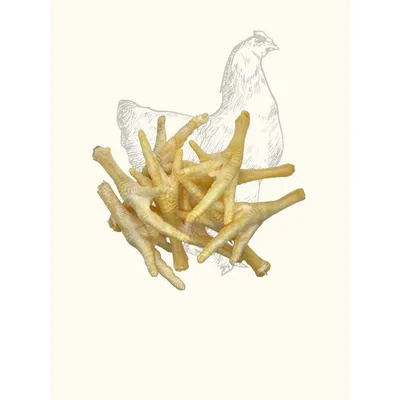 Pattes de poulet soufflées