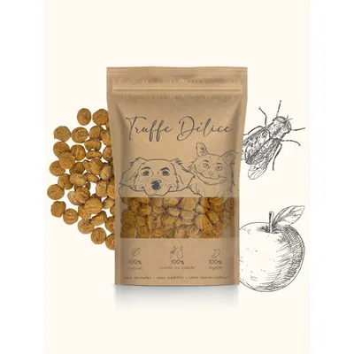 Friandises mouche soldat noire & pomme