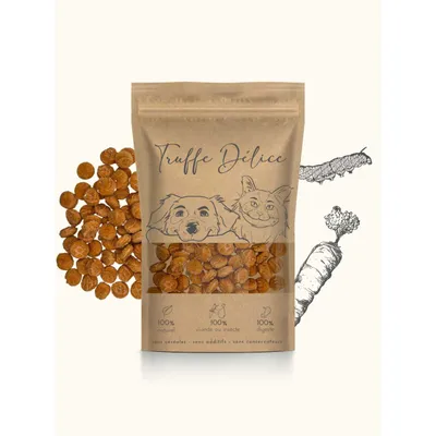 Friandises bombyx du mûrier & carotte Friandises bombyx du mûrier & carotte