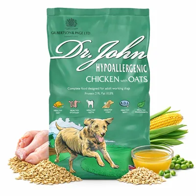 Dr John Hypoallergenic Poulet à L'avoine Dr John Hypoallergenic Poulet à L'avoine