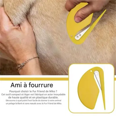 MCBOSON Dispositif anti-emmêlement pour poils de chat et de chien MCBOSON Dispositif anti-emmêlement pour poils de chat et de chien