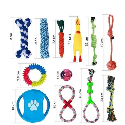 MCBOSON Set Seil-Hundespielzeug MCBOSON Set Seil-Hundespielzeug