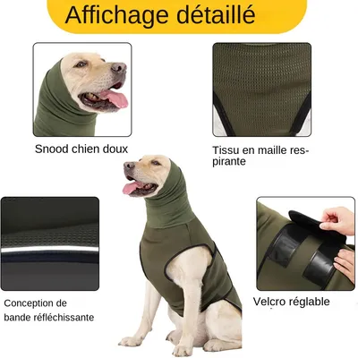MCBOSON Manteau apaisant pour chien