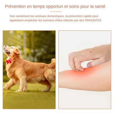 MCBOSON  Collier antiparasitaire aux huiles essentielles