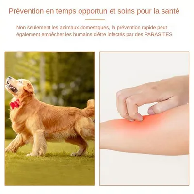 MCBOSON Floh- und Zeckenhalsband für Hunde MCBOSON Floh- und Zeckenhalsband für Hunde